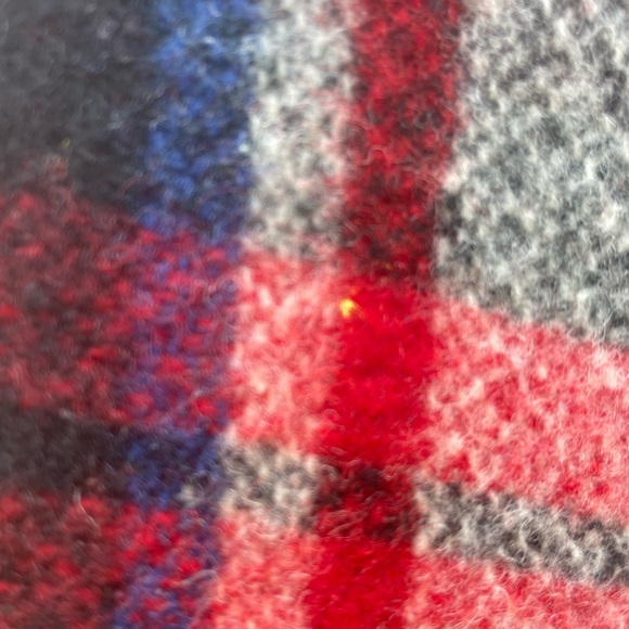 Vintage Curvon wool blanket 45x35 - Picture 6 of 7